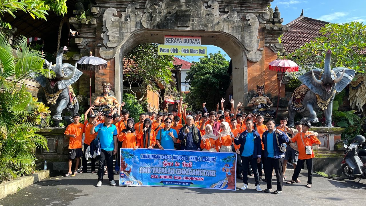 SMK YAFALAH GOES TO BALI BERSAMA MUTIARA TOUR || 14-18 JAN 2026