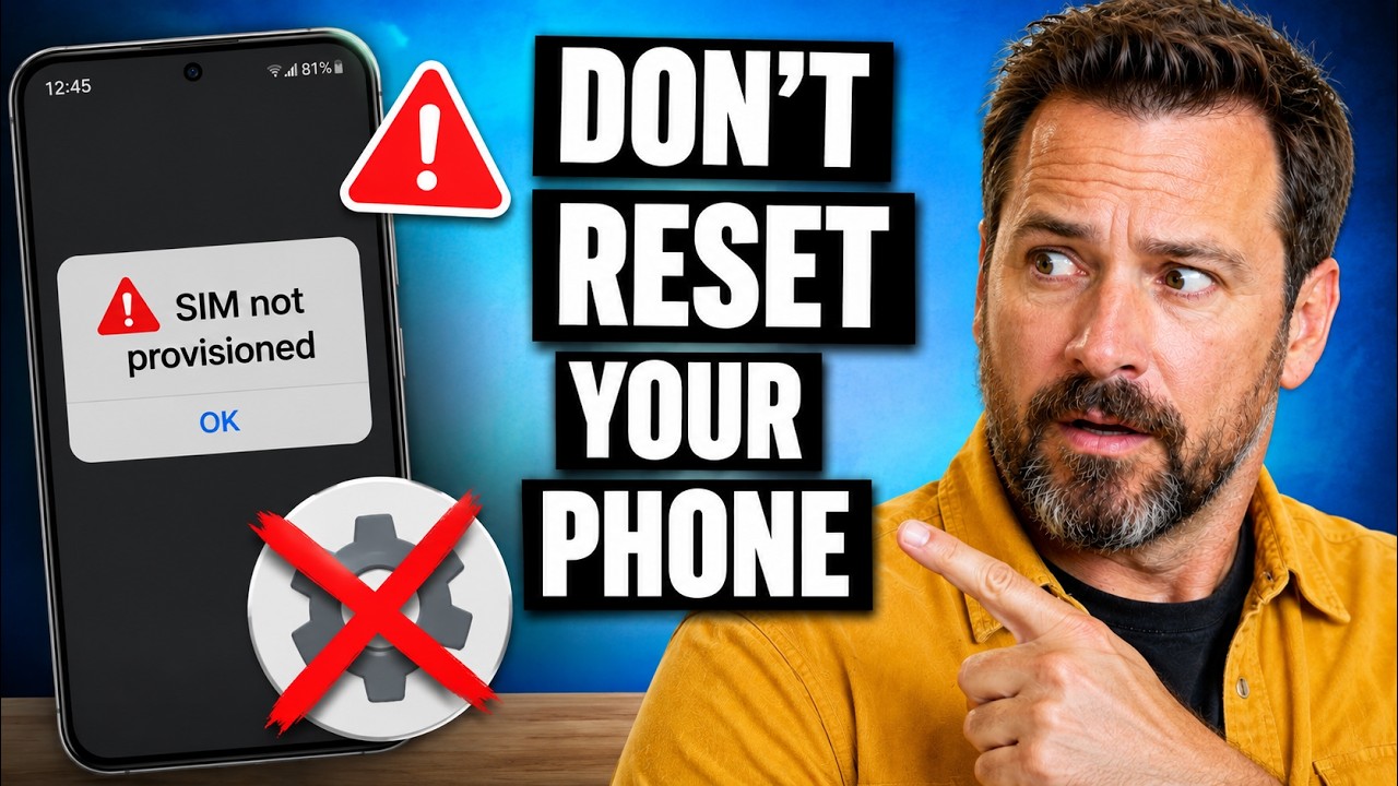 How To Fix SIM Not Provisioned On Android Without Reset