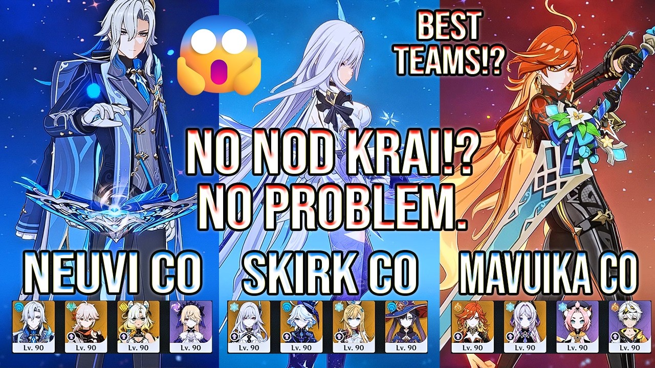 💥 BEST Teams to CRUSH Stygian Onslaught 6.4 WITHOUT Nod Krai Characters!? | Genshin Impact