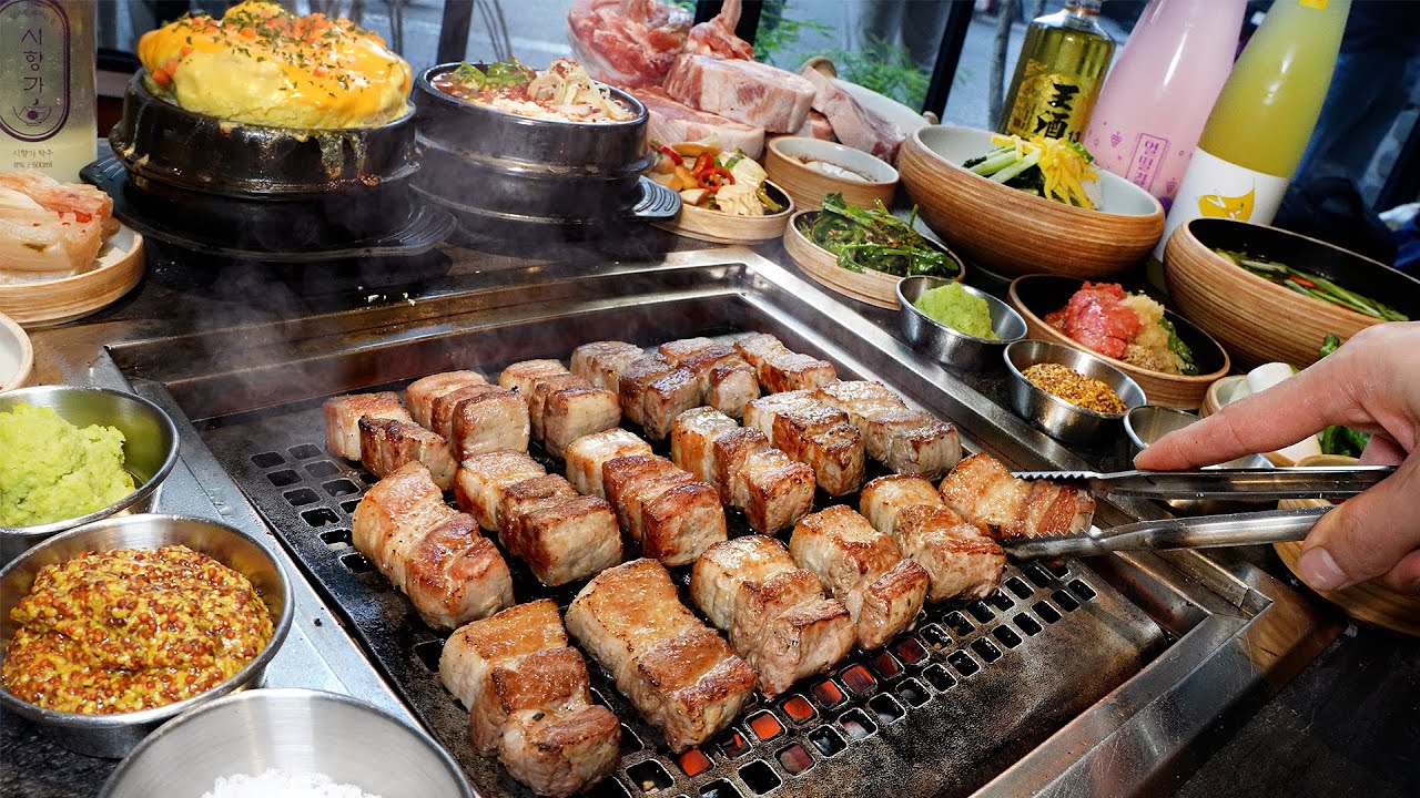 168시간 숙성한 돌돌말이 갈비? 하루 딱 15대만 파는 갈비로 대박난! 월매출 1억2천의 웨이팅 터지는 고깃집┃aged pork ribs / Korean Street Food
