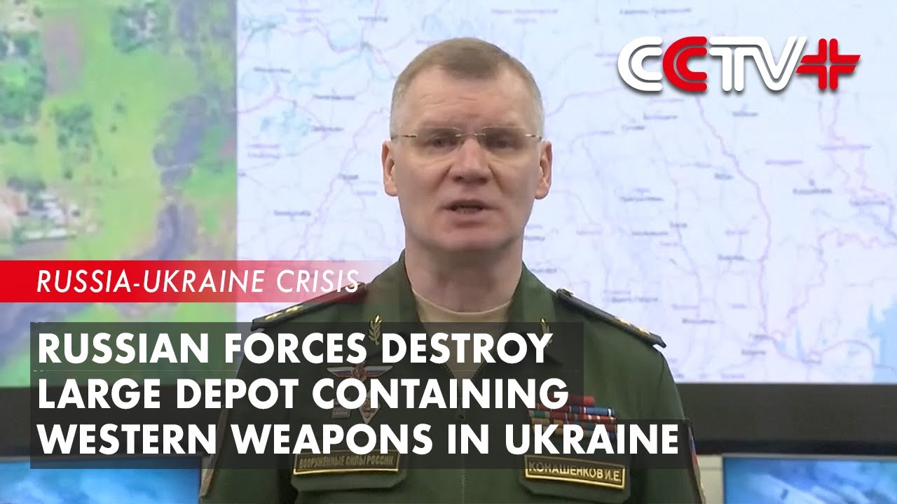 Russian Forces Destroy Large Depot Containing Western Weapons in Ukraine