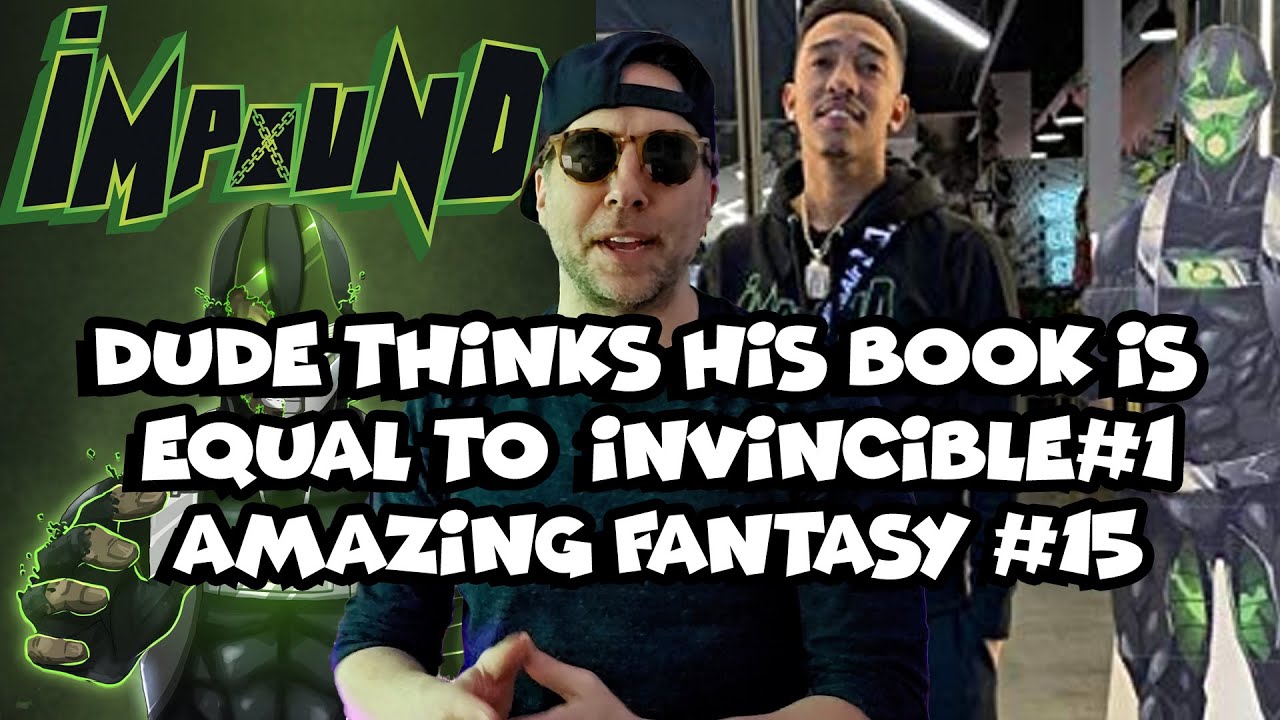 CRINGE CLAIM FROM IMPOUND COMIC BOOK CREATOR - Brent Trayce Sands