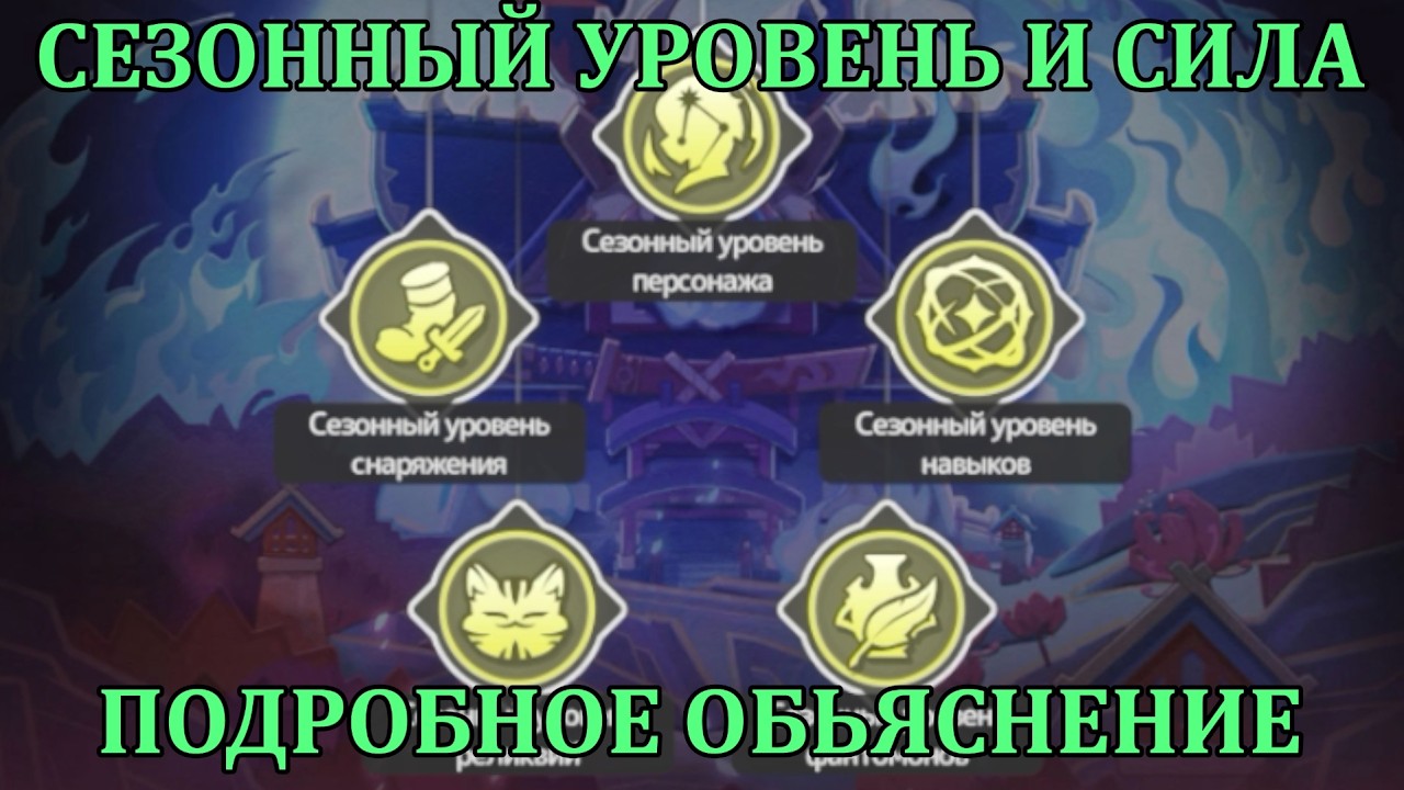 [Sword x Staff] SEASON LEVEL AND SEASON POWER, DETAILED EXPLANATION