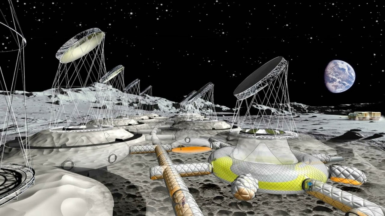 ESA Shows Off Inflatable Moon Base