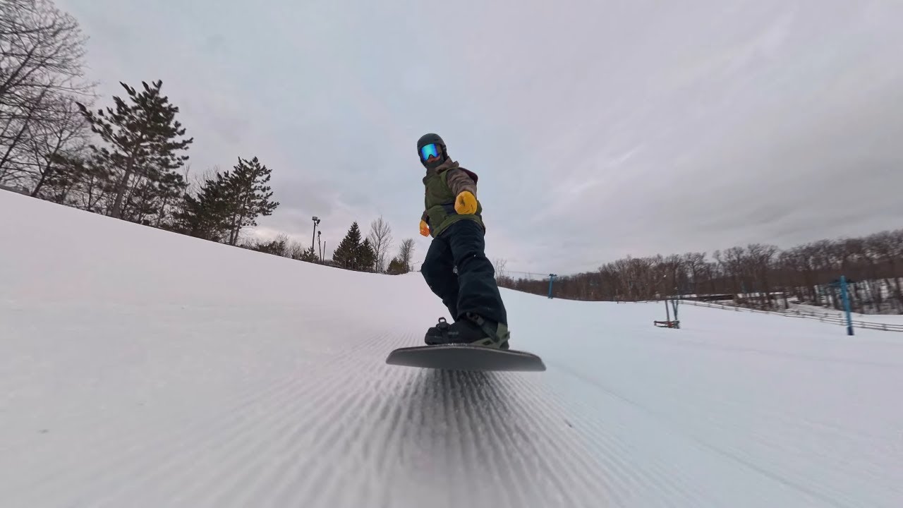 A Mt. Pleasant Area Winter Adventure | Snow Snake | Snowshoeing