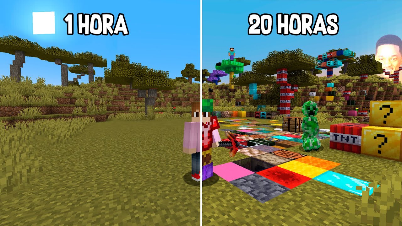 24 Horas de Minecraft mas...
