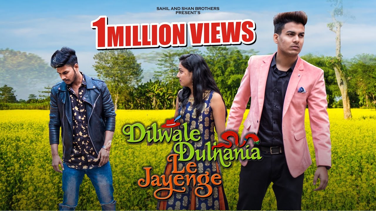 Dilwale Dulhania Le Jayenge || Ft. Aniket Beniwal || A Perfect Love Story || Sahil And Shan Brothers