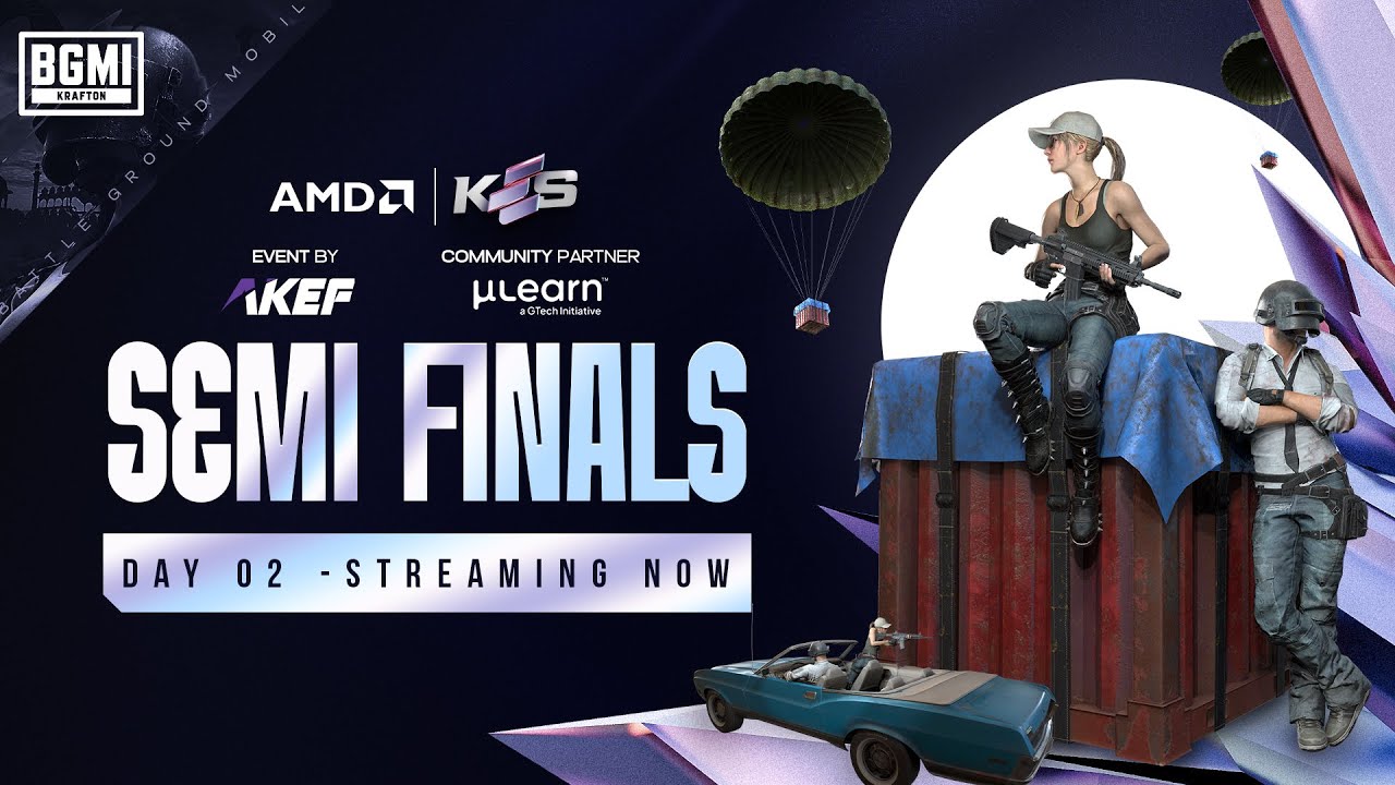 AMD Kerala Esports Series | BGMI | Semi Finals DAY 2