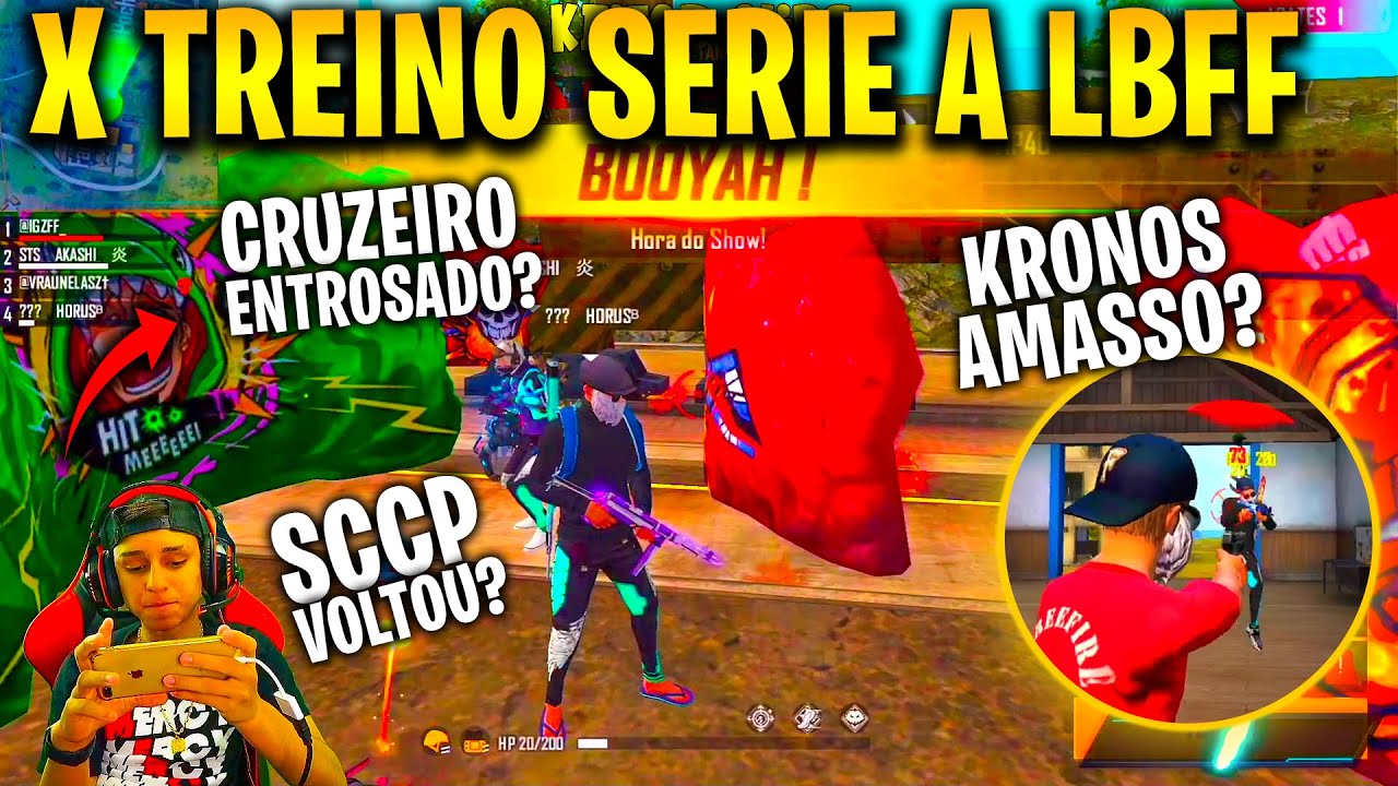 X TREINO SERIE A LBFF - LOUD, SCCP, CRUZEIRO, GOD, VK - QUE TREINO TROPA, SÓ TROCAÇÃO INSANA!