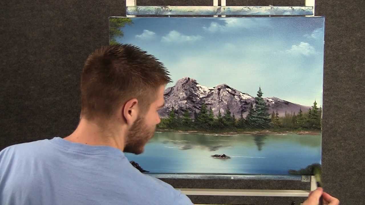Paint with Kevin Hill - Peaceful Mountain Lake