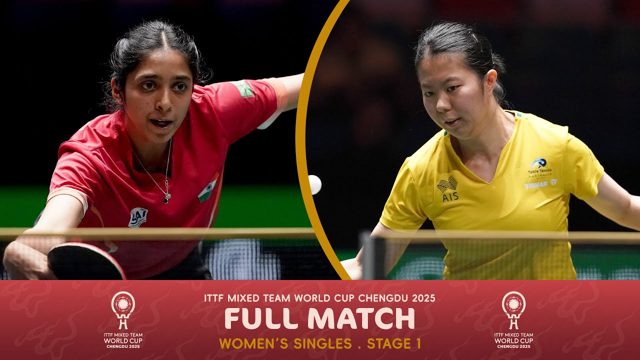 FULL MATCH | Yashaswini Ghorpade vs Yangzi Liu | ITTF Mixed Team World Cup 2025 (Stage 1)