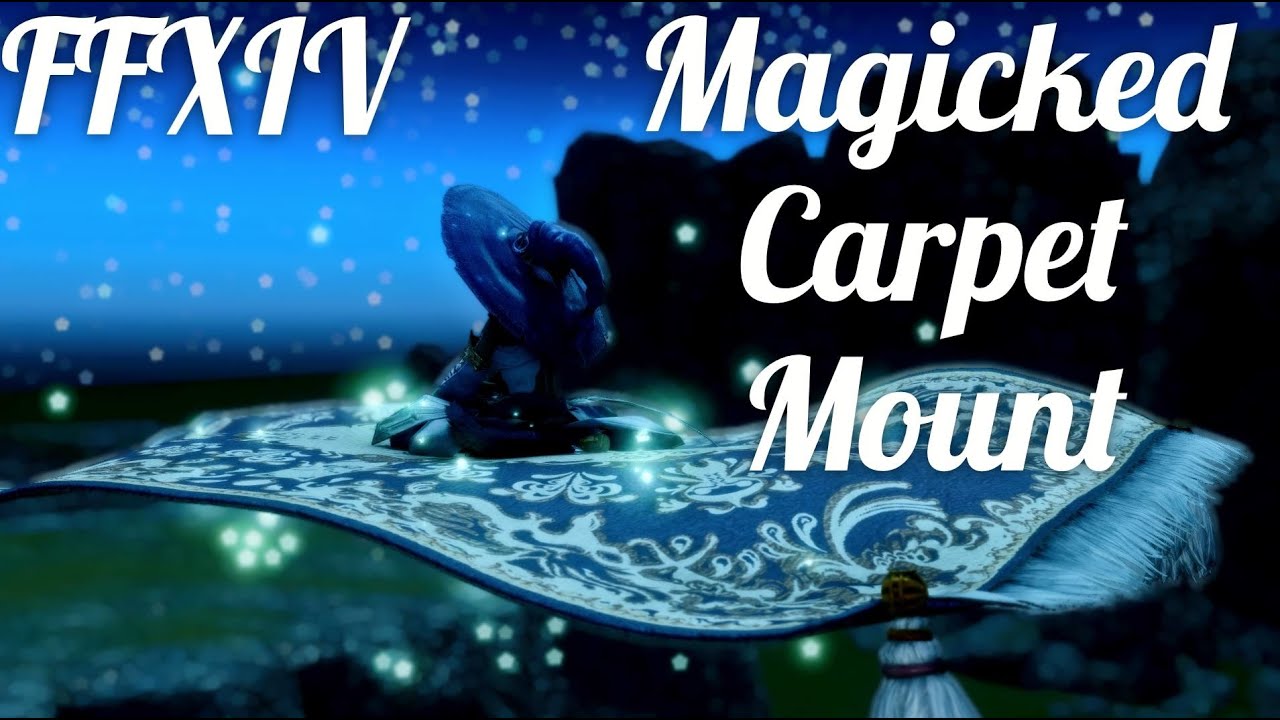 FFXIV Magicked Carpet Mount (Account-wide)