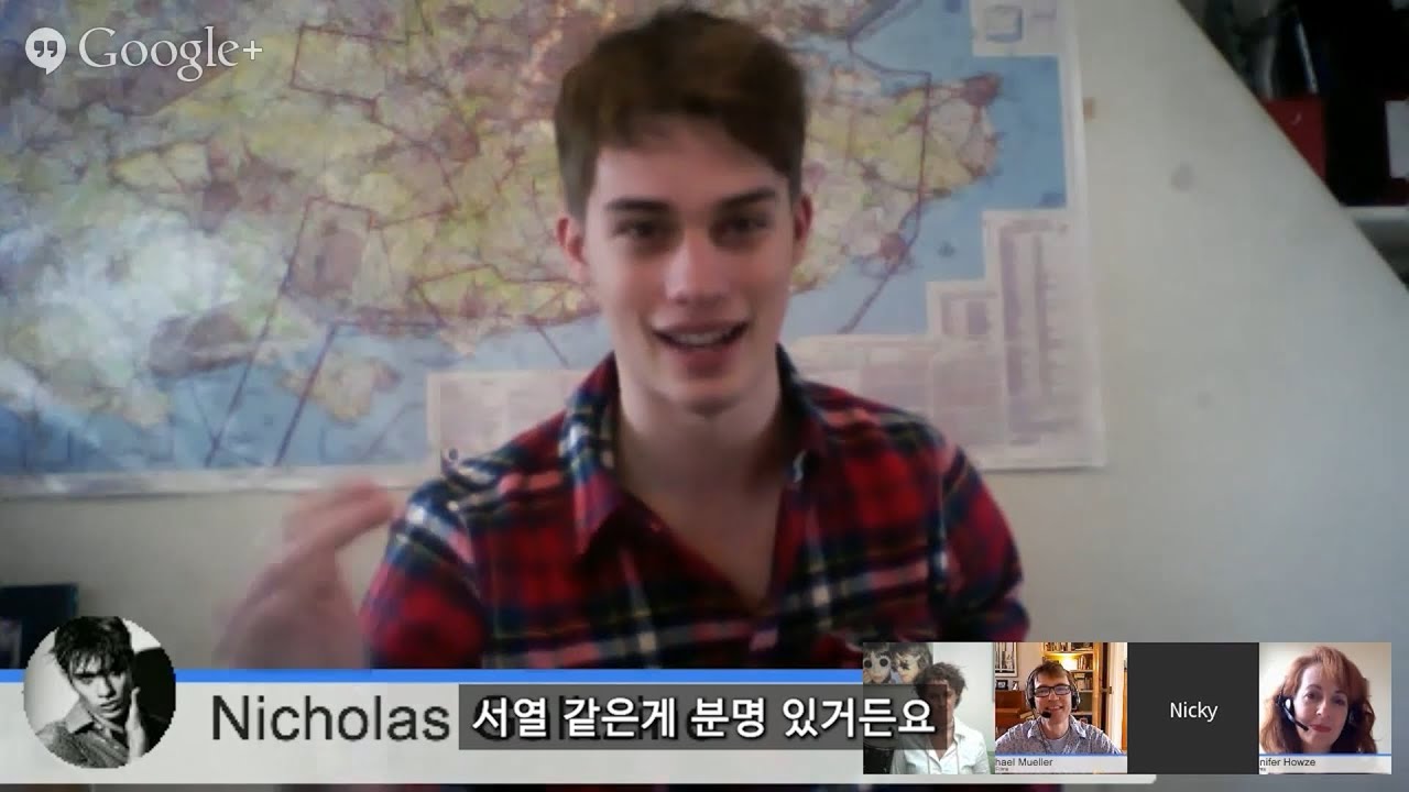 Nicholas Galitzine Interview - Oct 2014 | The Beat Beneath My Feat | 니콜라스 갈리친 인터뷰 아래층록스타 한글 자막 한국어
