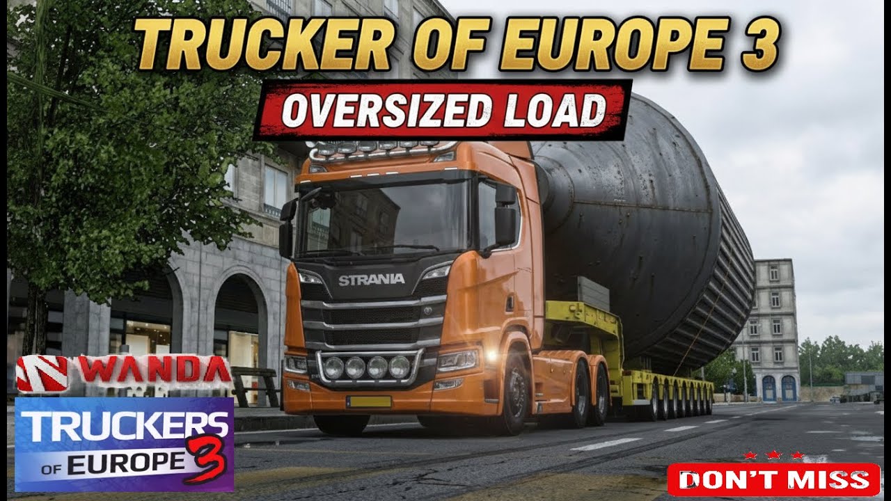 Massive Oversized Load 🚚💥| Heavy Transport | Trucker of Europe 3
