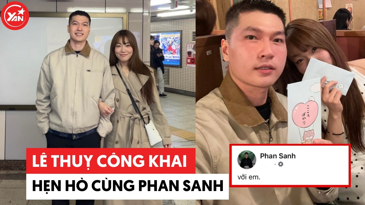 Lê Thuỵ công khai hẹn hò đi chơi Tết cùng Phan Sanh #lethuy #phansanh