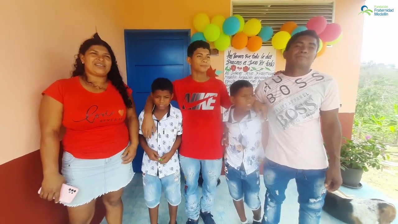 Entrega viviendas La Cristalina - Fundación Fraternidad Medellín 2023