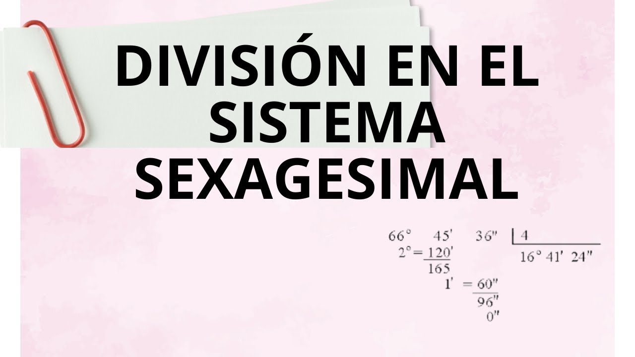 Cómo Dividir Ángulos (Grados, Minutos y Segundos) ¡Fácil y Paso a Paso