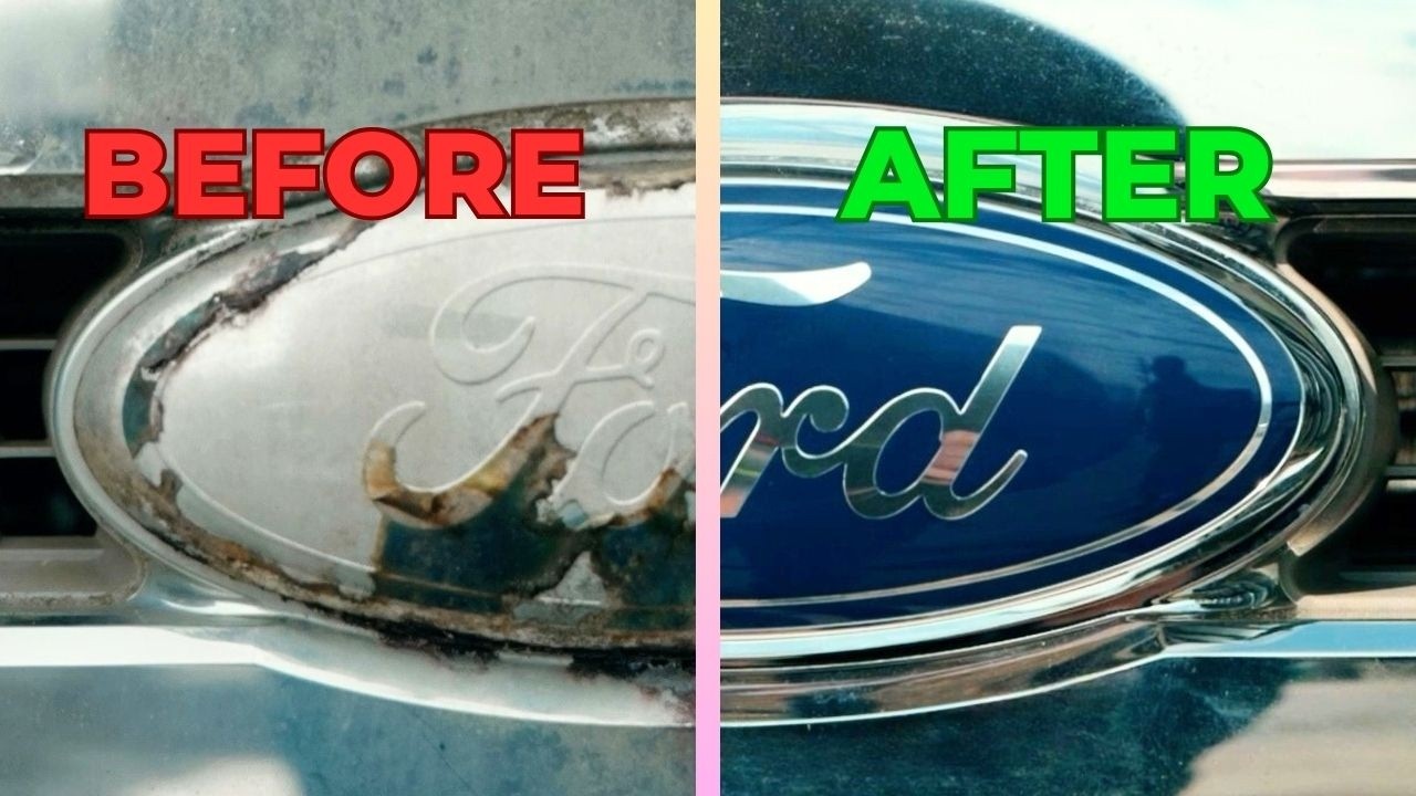 How to replace Ford Logo Emblem on 05-07 Super Duty (Front Grille)