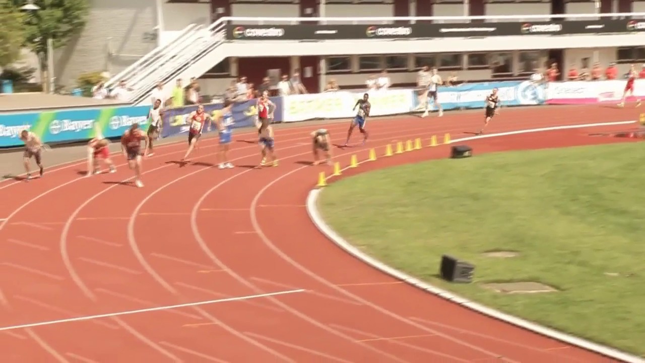 Heimsieg für die Leverkusener Jungs | 4x100 Meter | U23 DM Leverkusen 2017