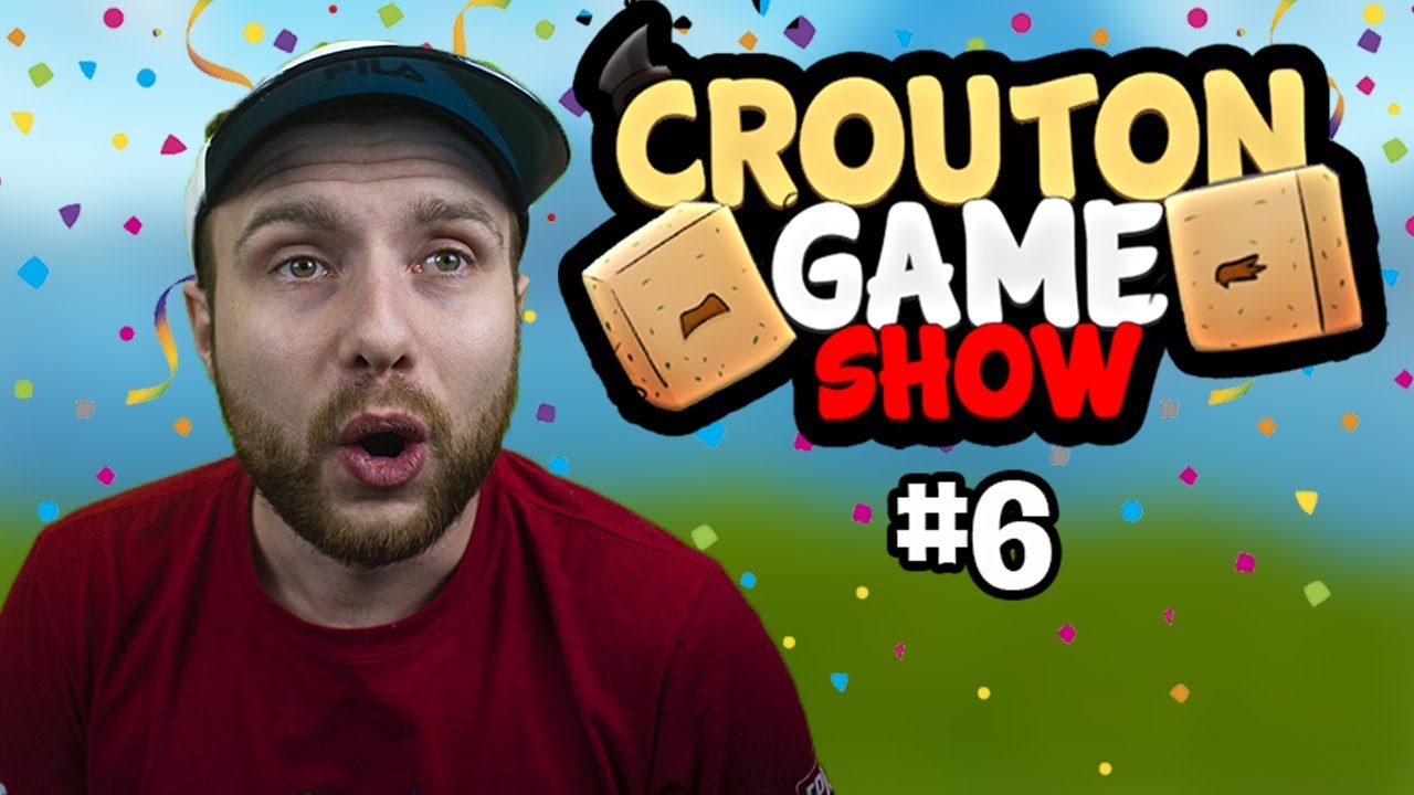 J'AI GAGNÉ CE CROÛTON GAME SHOW POUR LA DEUXIÈME FOIS !! Fortnite Créatif mode