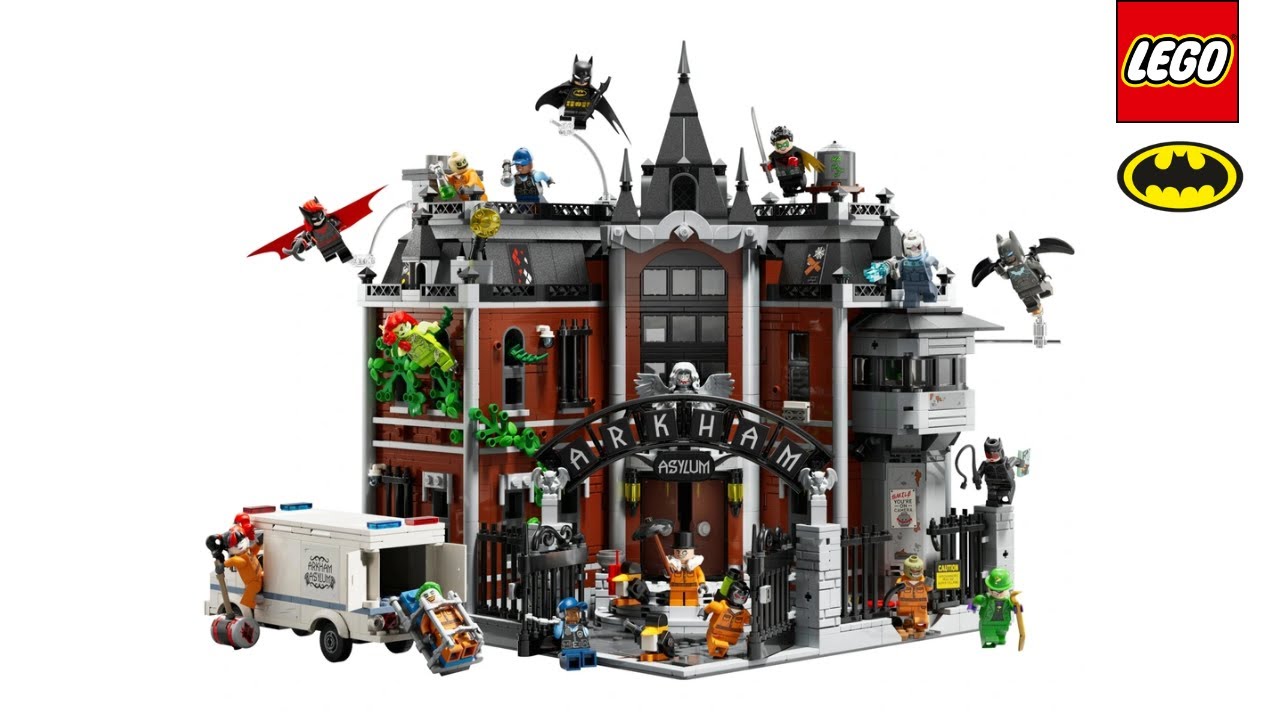 LEGO Batman 76300 Arkham Asylum Speed Build in 15 Minutes - Watch me do it!