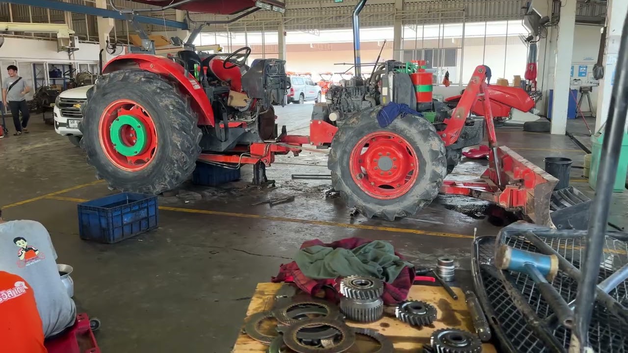 M9540 M8540 อาการเดินหน้าช้า #kubota 