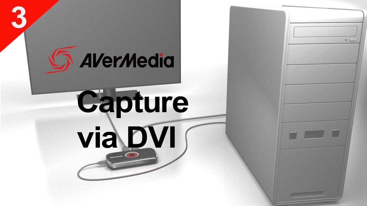 How to Capture PC (Desktop) with AVerMedia LGP Lite via DVI
