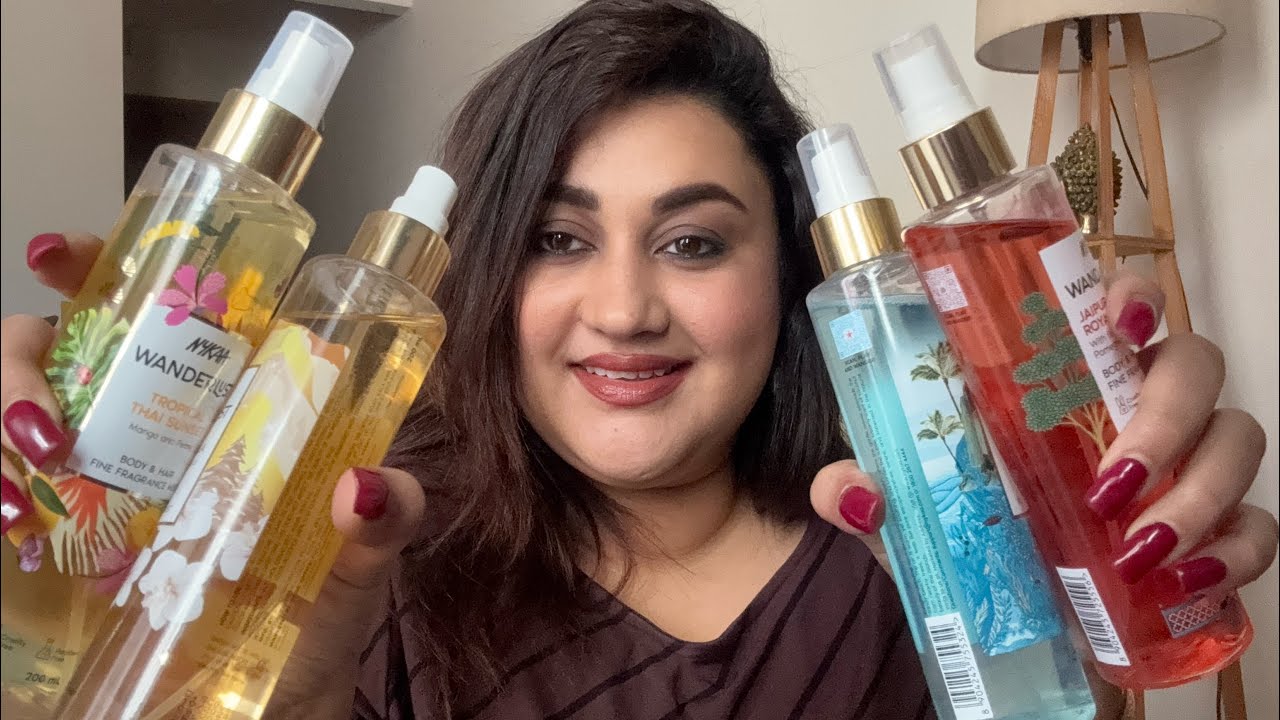 Nykaa Wanderlust Body Mists Part 2 || All New Variants || Hair & body Mists