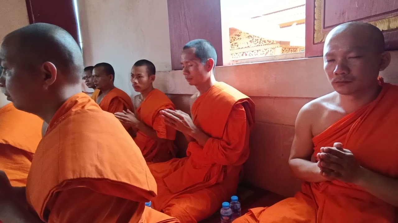 ຮ່ວມຟັງການກ່າວປະຕິໂມກອຸໂປສົດສິນ 227 ຂອງພຣະພິກສຸສົງ ອພສ ເຂດ05 ເມືອງໄຊເສດຖາ ນະຄອນຫຼວງວຽງຈັນ