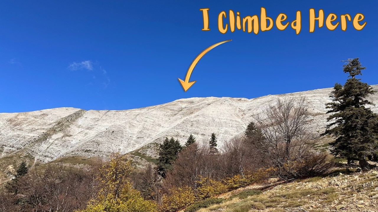 Why I Climbed Mount Uludağ