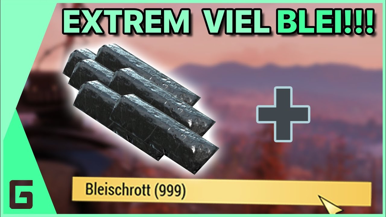 BLEI am EFFIZIENTESTEN farmen !! | Fallout 76
