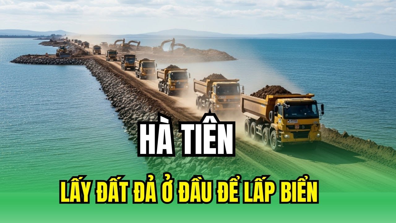HÀ TIÊN LÀM ĐƯỜNG VƯỢT BIỂN SIÊU TỐC – HÉ LỘ LOẠT NGỌN NÚI ĐANG BỊ “HÚT CẠN” ĐỂ LẤY ĐẤT ĐÁ!