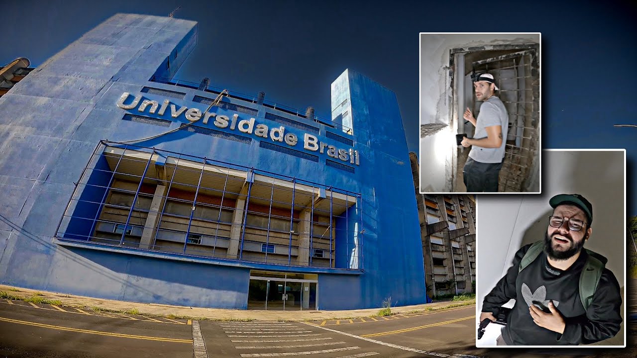DESCOBRIMOS ALGO ASSUSTADOR POR TRÁS DO ABANDONO DESSA IMENSA E MISTERIOSA FACULDADE