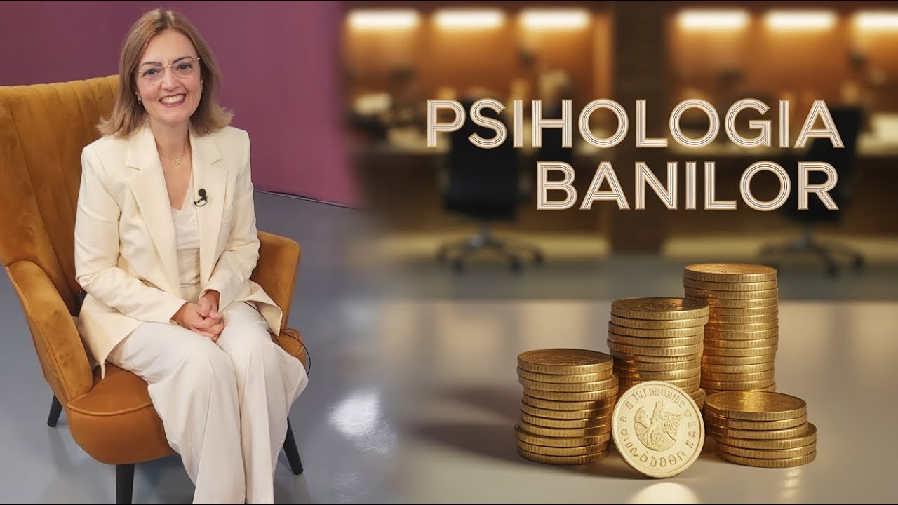 PSIHOLOGIA BANILOR &ndash; Mindset și comportament financiar | cu prof. Adrian Tudor Mitroi