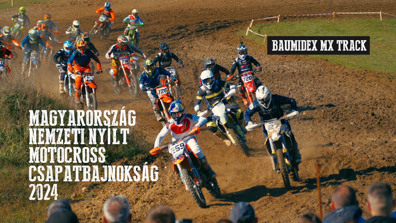Magyarország Nemzeti Nyílt Motocross Csapatbajnokság, 2024 - Szösszenet / Baumidex Mx Track