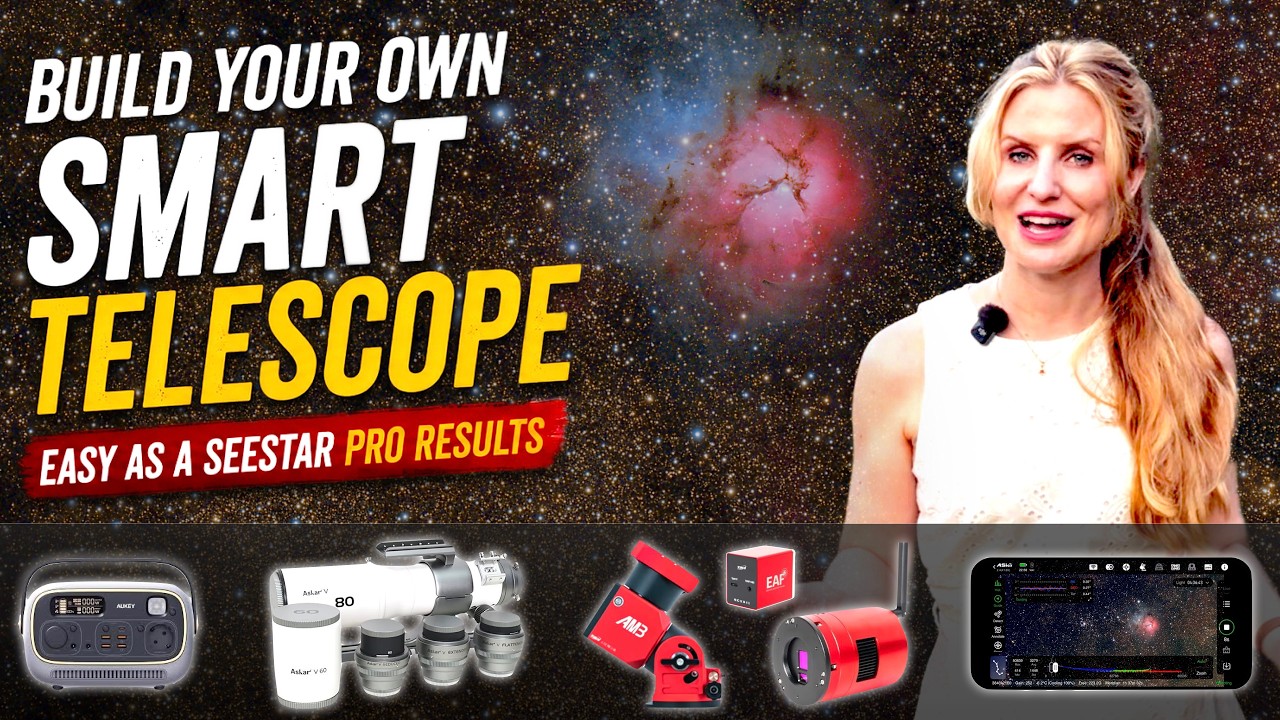 Build Your Own Smart Scope! Easy as a SeeStar, Pro results!