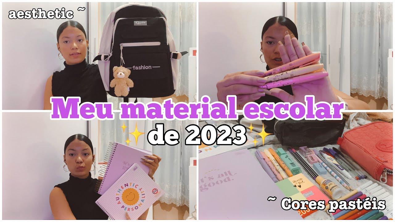 MEU MATERIAL ESCOLAR 2023