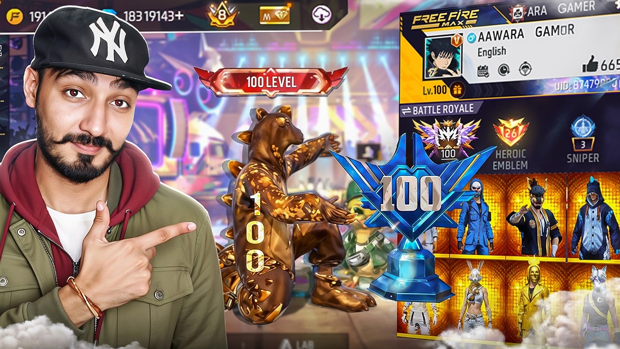 OPENING MY BANNED FREE FIRE ID AFTER 8 YEAR 😈