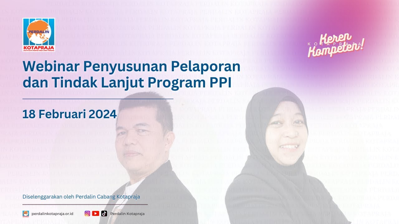 Webinar penyusunan pelaporan dan tindak lanjut program PPI