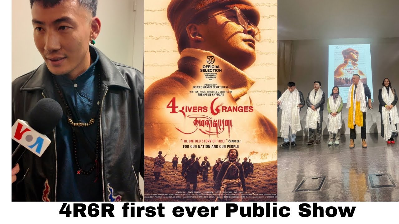 4R6R first every public show in Paris with the actor and director #tibetanvloger