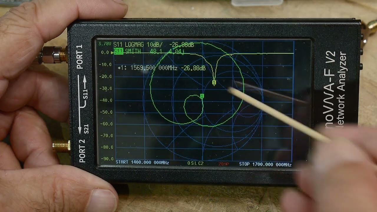 #1271 GPS Patch Antenna VNA Measurement (part 2 of 2)