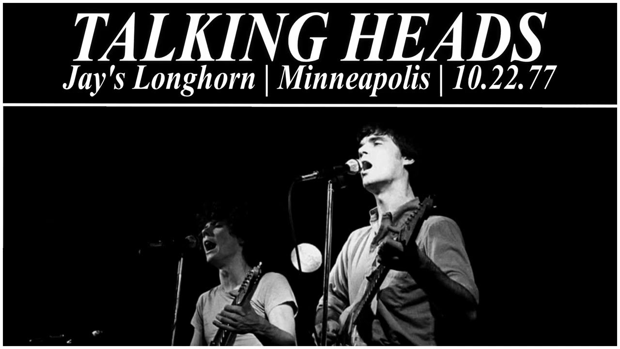 Talking Heads - Live in Minneapolis, MN (October 22nd, 1977)