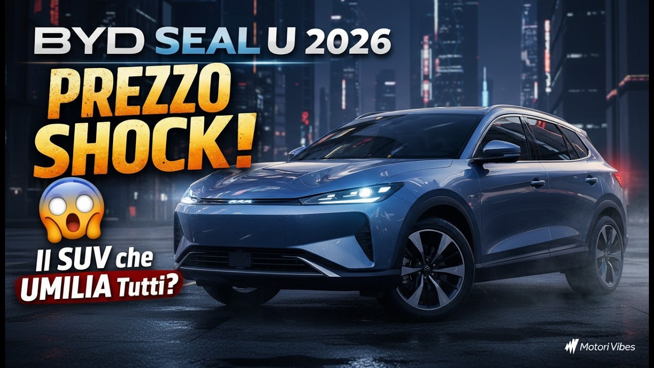 BYD Seal U 2026: Prezzo Shock! Il SUV Elettrico che Cambia le Regole 🔥⚡