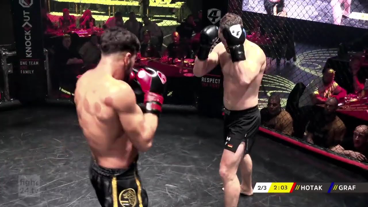 Wali Khan Hotak vs Maxi Graf | Knockout Charity Fight Night 2 | Full Fight