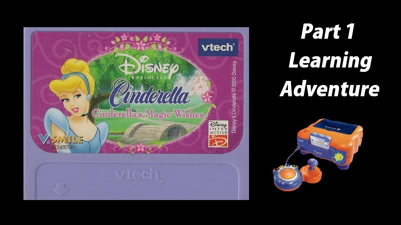 Cinderella: Cinderella's Magic Wishes (V.Smile) (Playthrough) Part 1 - Learning Adventure