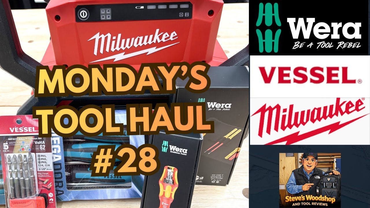 Monday's Tool Haul #28 Milwaukee for emergency use