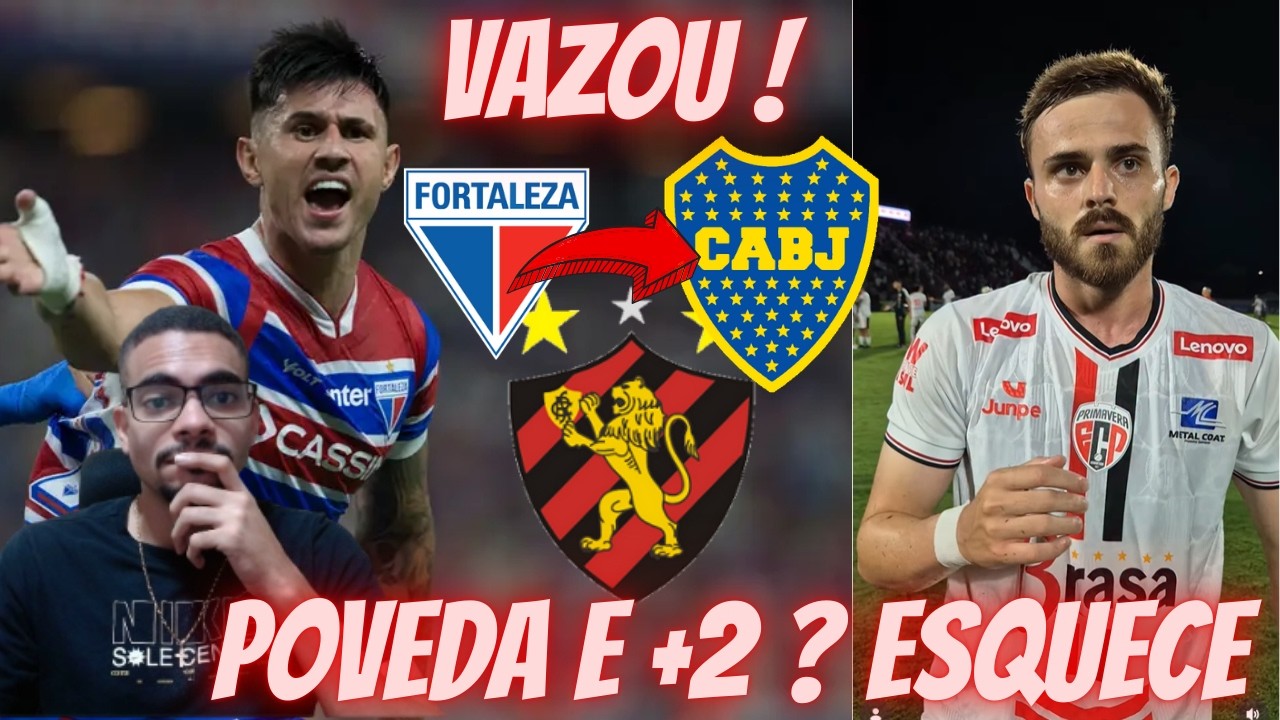 💣BAREIRO FORA DO FORTALEZA !❌LUCIANO FORA DO SPORT |💣❌ POVEDA E PAULO BAYA NÃO VEM PRO SPORT !