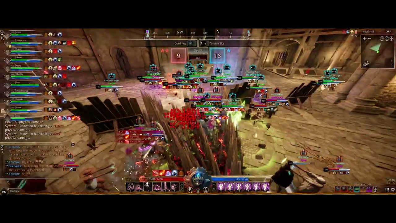 Touching Tips vs OverMeta Clan Wars Quinfall
