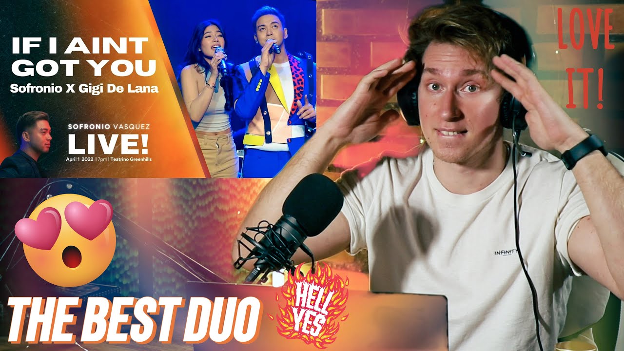 Sofronio Vasquez and Gigi De Lana - If I Aint Got You -  (Impromptu Duet) | Richards Infinity Reacts