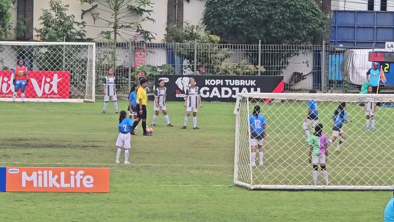Match 3 Tim putri SDN 001 Merdeka vs SDN 265 Bandung Kulon Babak 1